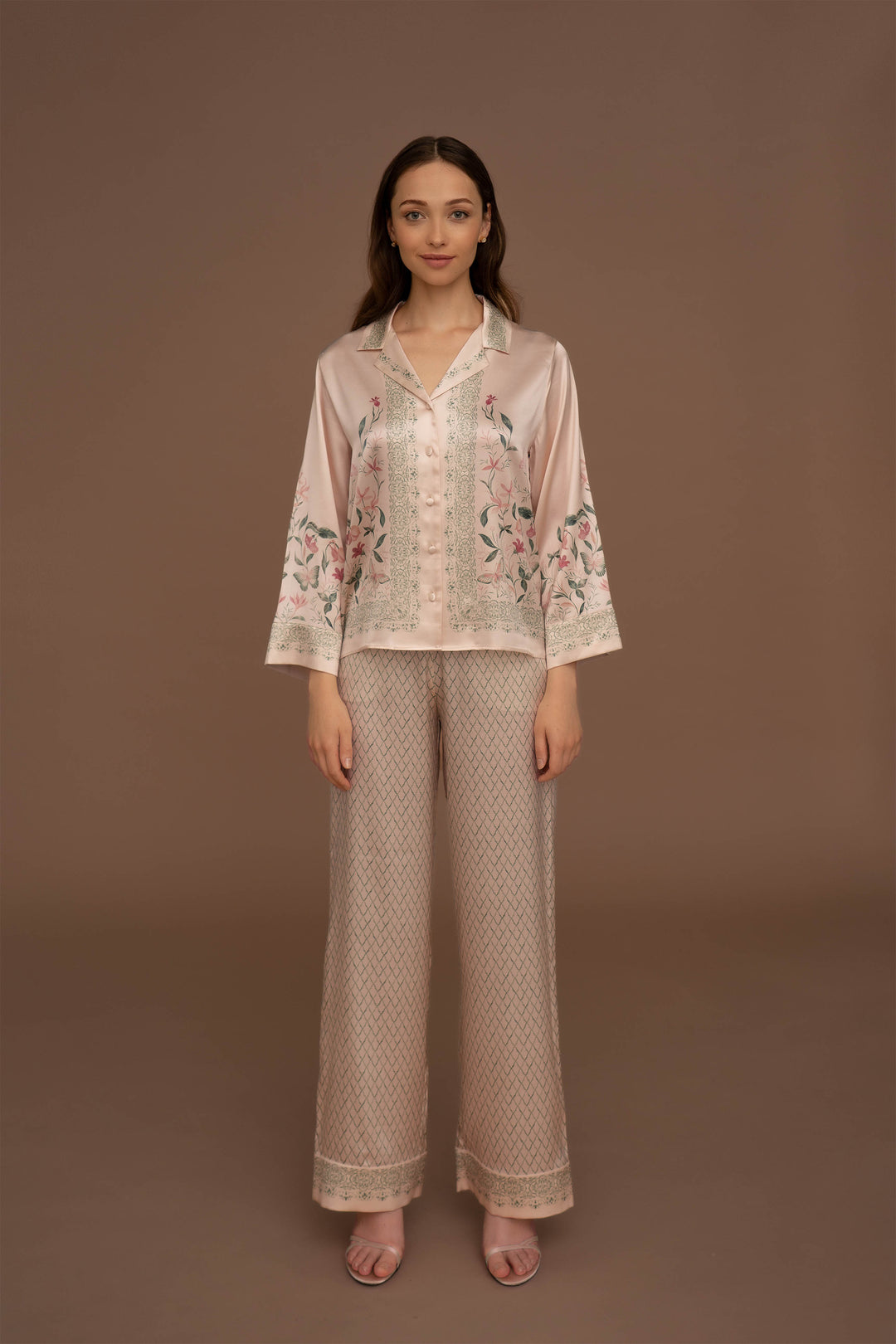 Blusa verde Pérola de Medina