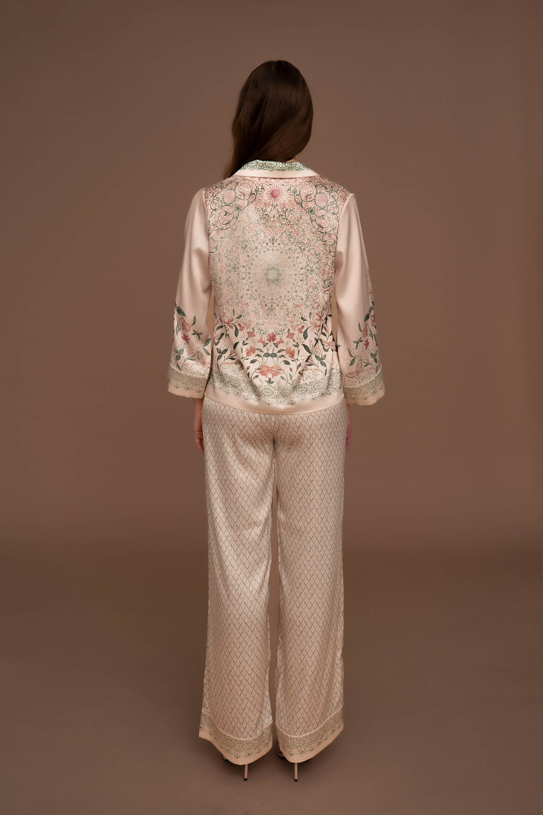 Blusa verde Pérola de Medina