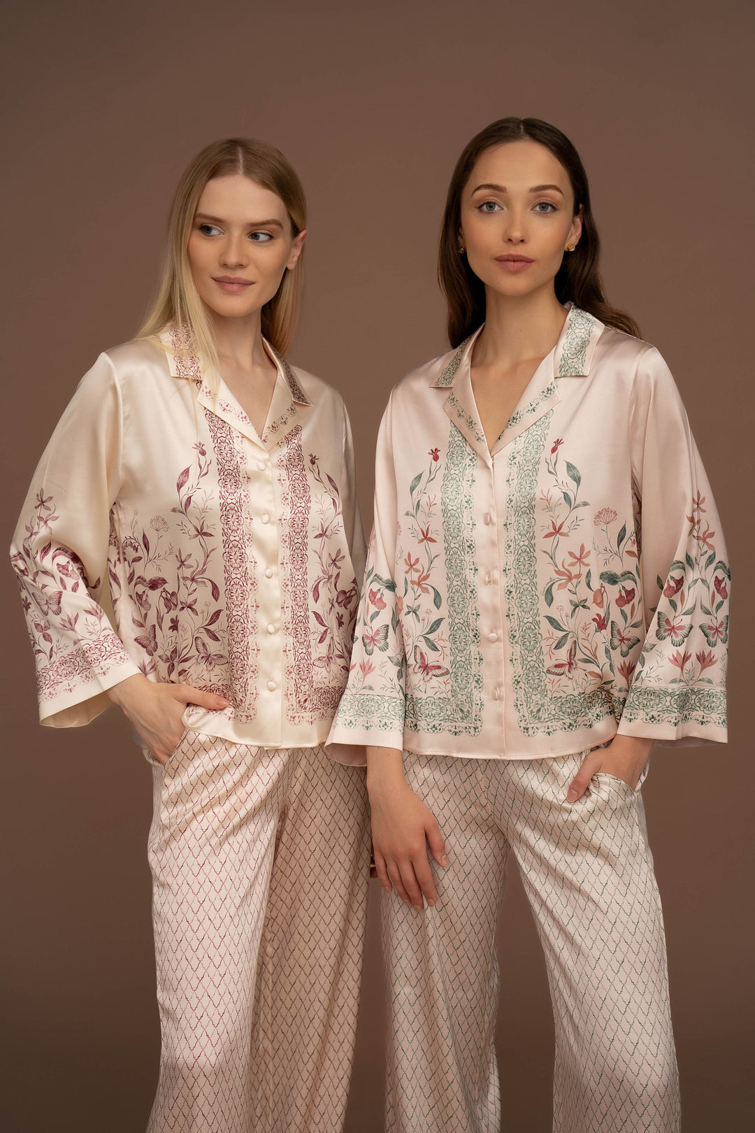 Pearl of Medina purple blouse