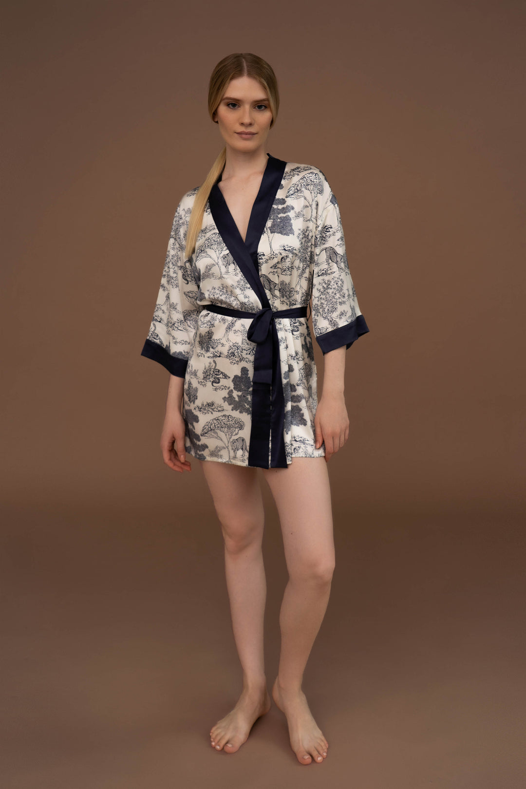 Quimono Toile de Jouy