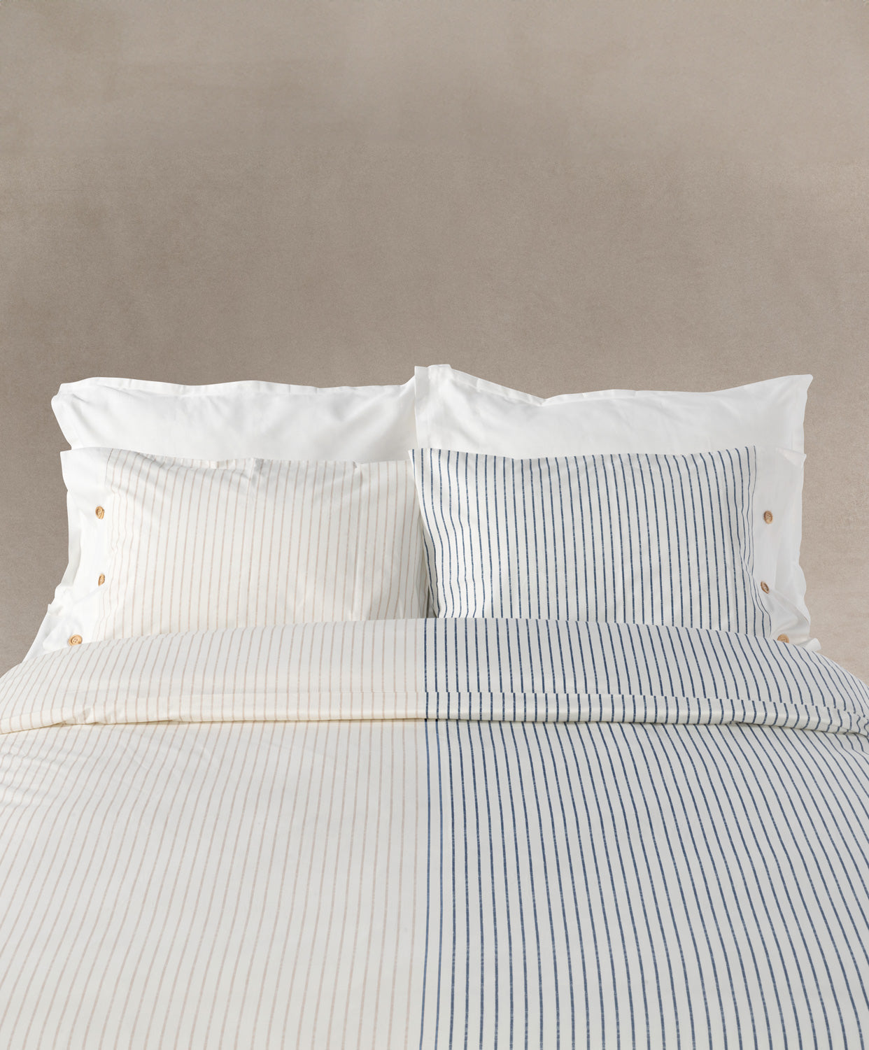Conjunto de capa de edredão Duostripes
