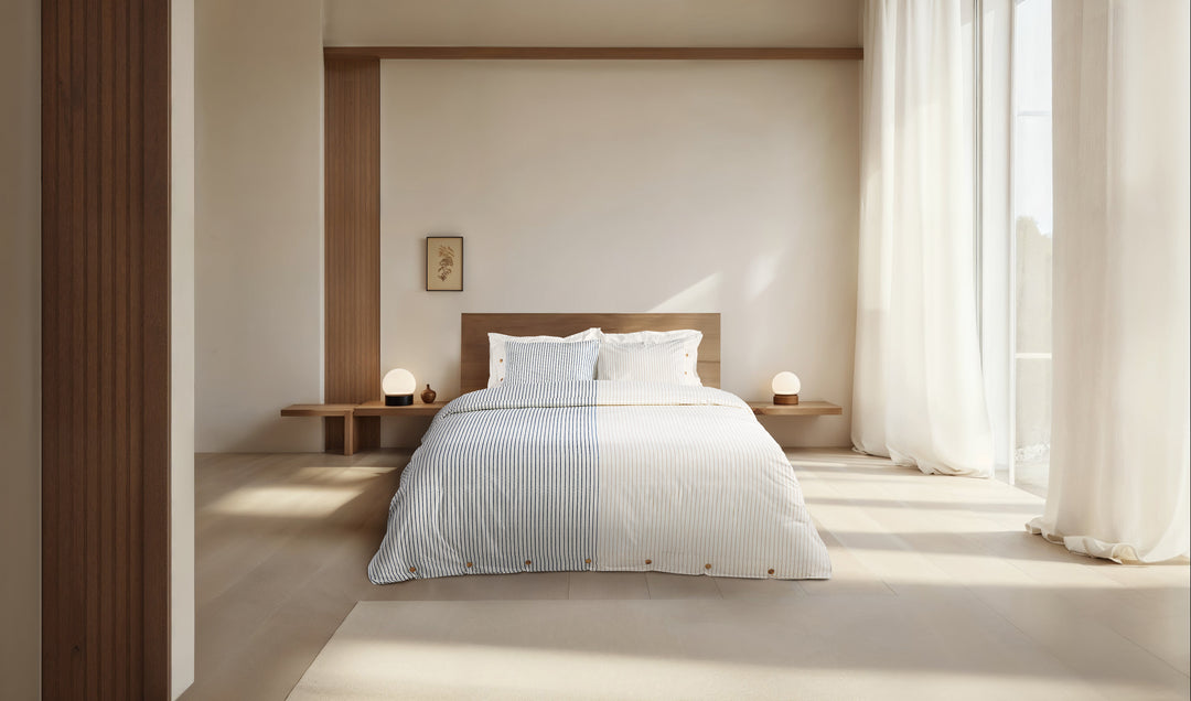 Conjunto de capa de edredão Duostripes