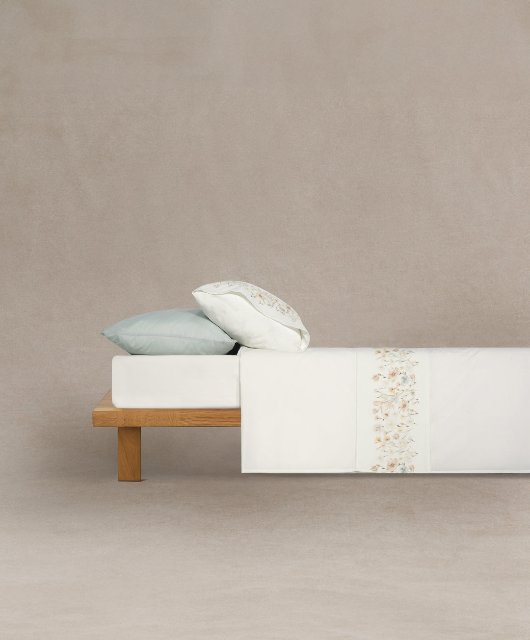 Floral Border bed sheet set